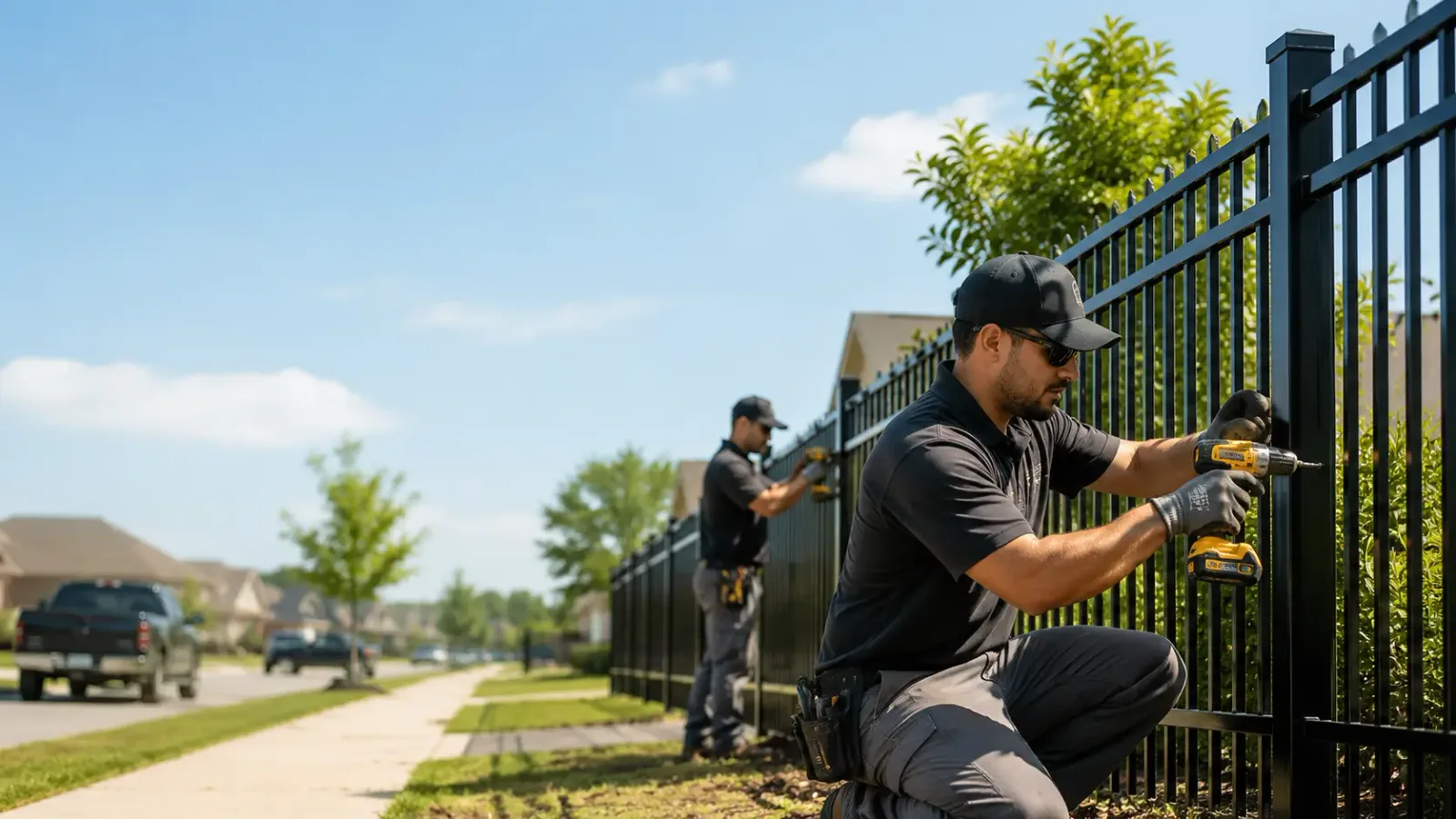 Metal Fence Installation in Ruston, LA